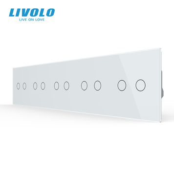 Сенсорный выключатель 10 сенсоров Livolo