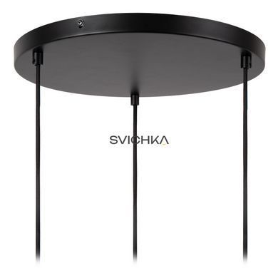 Підвісний світильник Lucide JESSICA &Oslash; 35,5 cm 3xE27 Black, BLACK, Чорний, Чорний