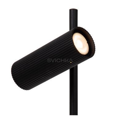 Настільна лампа Lucide CLUBS 1xGU10 Black, BLACK, Чорний, Чорний, Чорний