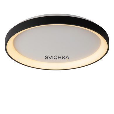 Потолочный светильник Lucide VIDAL &Oslash; 48 cm LED Dim. 1x38W 2700K Black