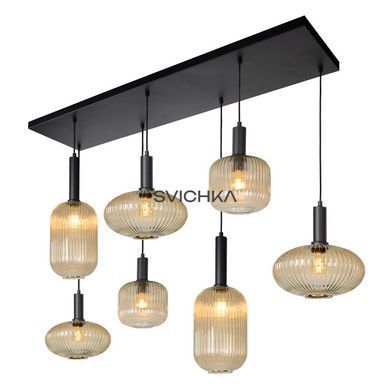 Подвесной светильник Lucide MALOTO 7xE27 Amber