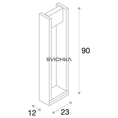 Вуличний світильник QUAD POLE, Antracite, антрацит, Антрацит, Антрацит, Антрацит