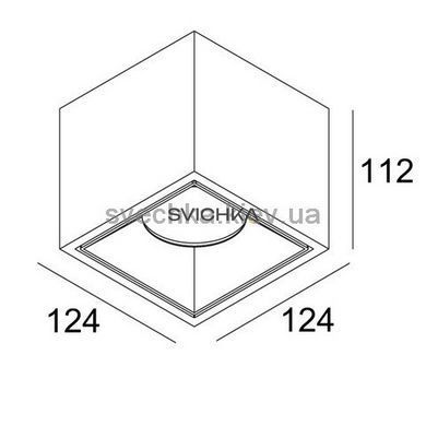 Точечный светильник Delta Light BOXY XL S 251 72 21 933 W-B