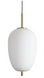Підвісний світильник Ideal Lux Umile-3 sp1, White/Gold