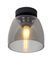 Стельовий світильник для ванної Lucide TYLER &Oslash; 16,1 cm 1xG9 IP44 Black, BLACK, Димчатий, Димчатий