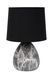 Настільна лампа Lucide MARMO &Oslash; 16 cm 1xE14 Black, BLACK, Сірий, Чорний