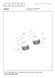 Потолочный точечный светильник Lucide RAFA 2xE14 Black, BLACK