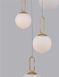 Підвісний світильник Nova luce 9695222 HOOK, Gold