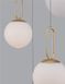 Підвісний світильник Nova luce 9695222 HOOK, Gold