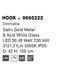 Підвісний світильник Nova luce 9695222 HOOK, Gold