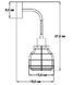 Настенный светильник Imperium light Ara 26112.27.27, Жёлтый, Желтый, Желтый