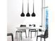 Подвесной светильник Azzardo MD1289-3BK AGA 3 pendant black (AZ1064), Черный, Черный