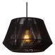 Підвісний світильник Lucide JESSICA &Oslash; 35,5 cm 3xE27 Black, BLACK, Чорний, Чорний