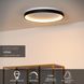 Потолочный светильник Lucide VIDAL &Oslash; 48 cm LED Dim. 1x38W 2700K Black, BLACK