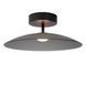 Потолочный светильник Lucide MENGA &Oslash; 40 cm LED Dim. 1x11W 2700K Smoke Grey, Smoke Grey, Дымчатый, Дымчатый