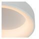 Потолочный светильник Lucide MIRAGE &Oslash; 38 cm LED Dim. 1x22W 2700K White, WHITE