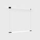 Подвесной линейный светильник LTX STRAW, L670mm, Black