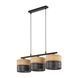 Подвесной светильник TK-Lighting NICOL 3, Black/Beige, Черный, бежевый, Черный, Бежевый, Черный