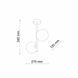 Потолочный светильник TK Lighting ESTERA 2, Black