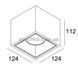 Точечный светильник Delta Light BOXY XL S 251 72 21 933 W-B