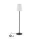 Уличный торшер Nowodvorski Patio, White/Black, Черный, Черный, Белый