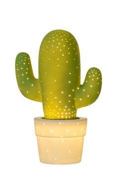 Настільна лампа Lucide CACTUS 1xE14 Green, Green