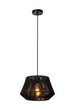 Підвісний світильник Lucide JESSICA &Oslash; 30 cm 1xE27 Black, BLACK, Чорний, Чорний