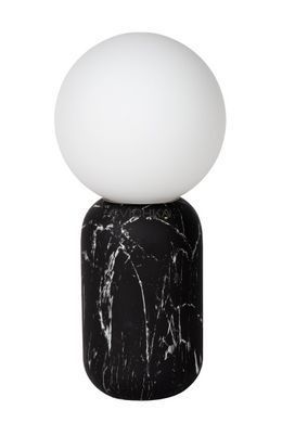 Настольная лампа Lucide MARBOL &Oslash; 15 cm 1xE27 Black