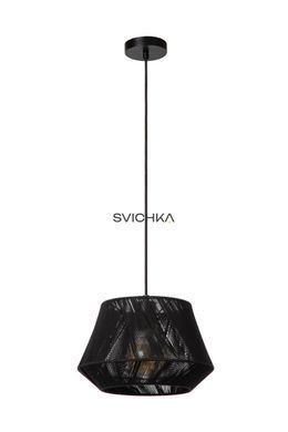Підвісний світильник Lucide JESSICA &Oslash; 30 cm 1xE27 Black, BLACK, Чорний, Чорний