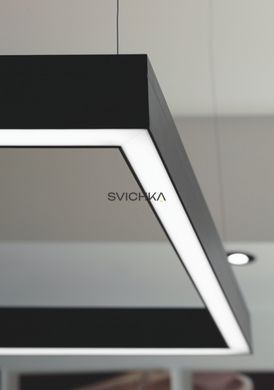 Підвісний світильник Egoluce RAIL QUADRA, Black, Чорний, Чорний, Чорний