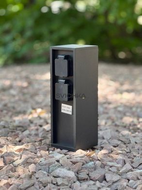 Столбик с розетками Eglo 901031 PARK 5, Anthracite