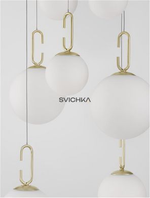 Підвісний світильник Nova luce 9695221 HOOK, Gold