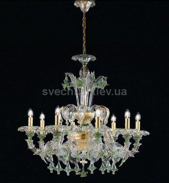 Люстра Sylcom 1470/8 PO VE.ORO