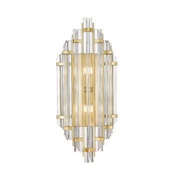 Настенный светильник Zuma Line ALEXANDRIA, Gold/Transparent
