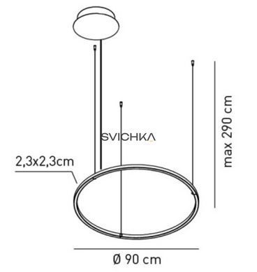 Подвесной светильник Axo Light U-LIGHT SPULA090