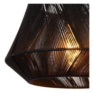 Підвісний світильник Lucide JESSICA &Oslash; 30 cm 1xE27 Black, BLACK, Чорний, Чорний