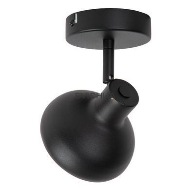 Стельовий точковий світильник Lucide SENSAS 1xGU10 (ES111) Black, BLACK