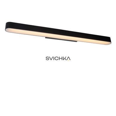 Настінний світильник для ванної Lucide MADELON LED 1x18W 2700K IP44 Black, BLACK