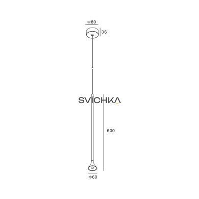 Подвесной светильник Skarlat RHL7750 5W WH+BK 3000K