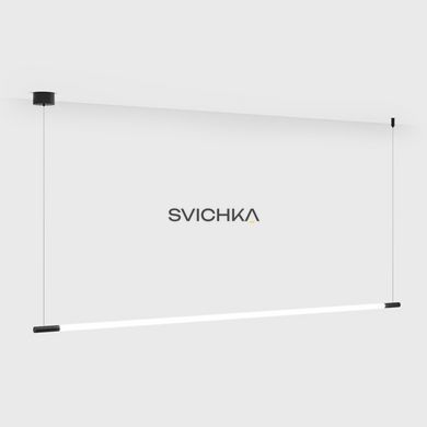 Подвесной линейный светильник LTX STRAW, L1221mm, Black