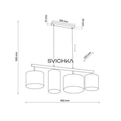 Подвесной светильник TK Lighting Deva 4