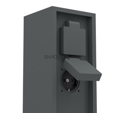 Столбик с розетками Eglo 901031 PARK 5, Anthracite