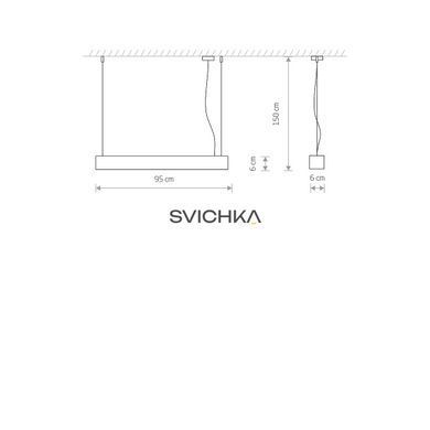 Світильник підвісний Nowodvorski SOFT LED GRAPHITE 906 ZWIS PL, Графіт, Графіт