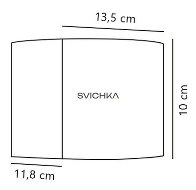 Настінний світильник Nordlux 2418351050 Milda, Anthracite