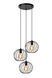 Подвесной светильник Lucide DANZA &Oslash; 50 cm 3xE27 Black, BLACK