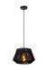 Підвісний світильник Lucide JESSICA &Oslash; 30 cm 1xE27 Black, BLACK, Чорний, Чорний