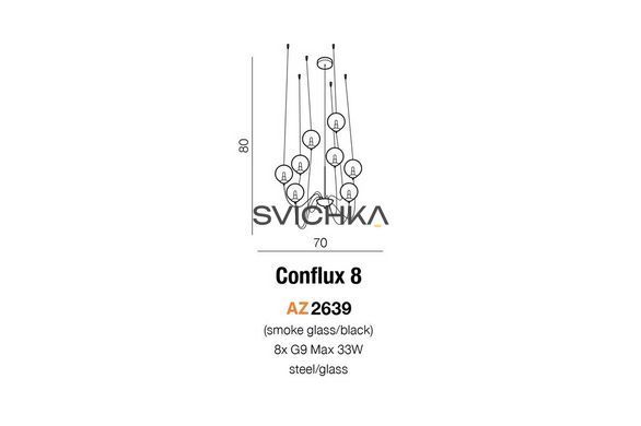 Люстра Azzardo AZ2639 Conflux