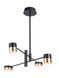Люстра Maxlight PUMA 4, Black/Gold
