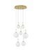 Підвісний світильник Nova luce 9695221 HOOK, Gold