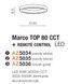 Стельовий світильник Azzardo MARCO 80 White